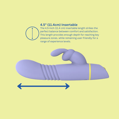 Δονητής Mina Tide Thrusting Rabbit