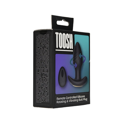 Toosh Remote Controlled Silicone Rotating & Vibrating Butt Plug