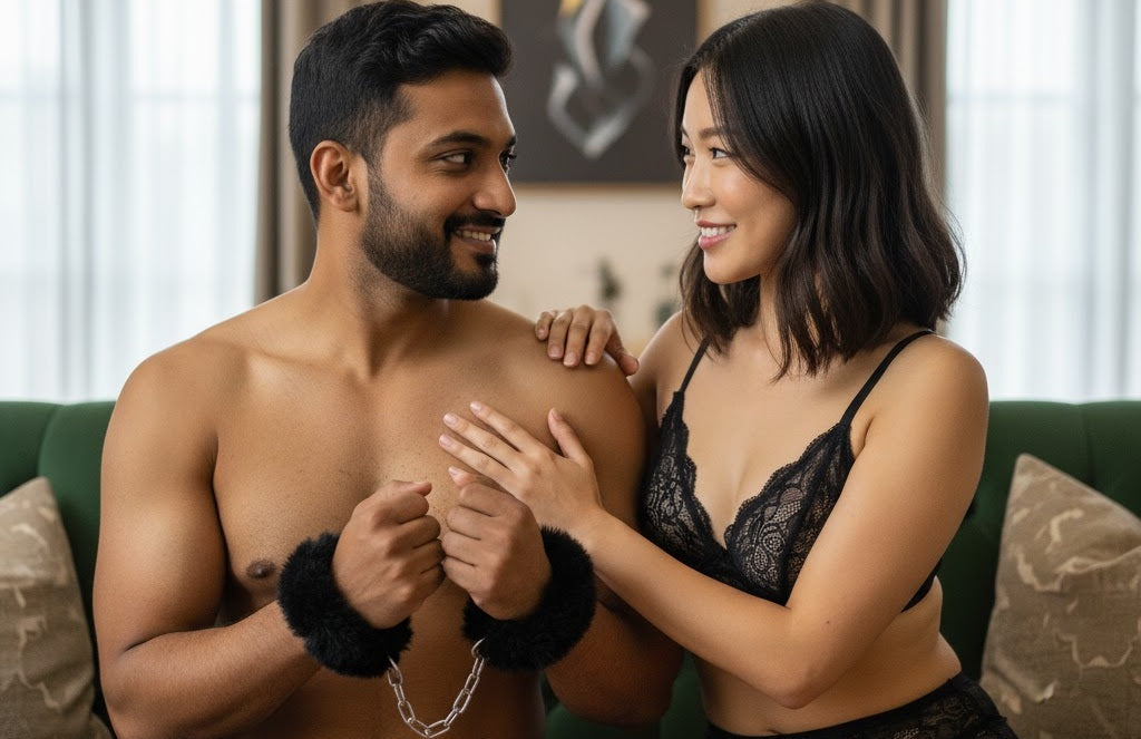 Loving Joy Furry Handcuffs