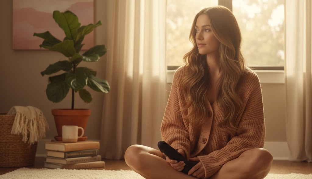 Loving Joy Realistic Silicone Dildo with Suction Cup and Balls