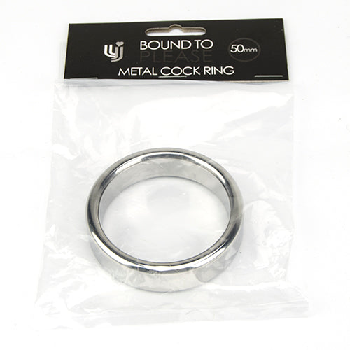 Bound to Please Metal Cock and Ball Ring