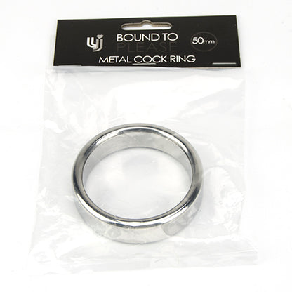 Bound to Please Metal Cock and Ball Ring