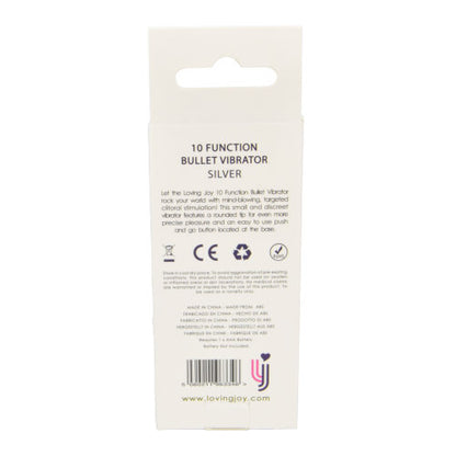 Δονητής Loving Joy Silver Bullet Single Speed