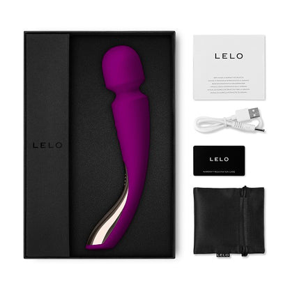 LELO Smart Wand 2 Μεσαίο Σκούρο Ροζ