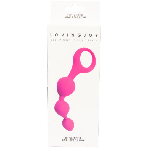 Loving Joy Triple Ripple Anal Beads