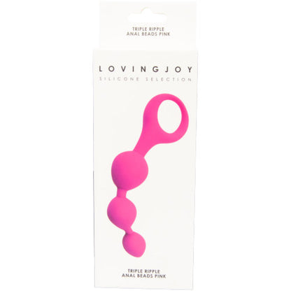 Loving Joy Triple Ripple Anal Beads